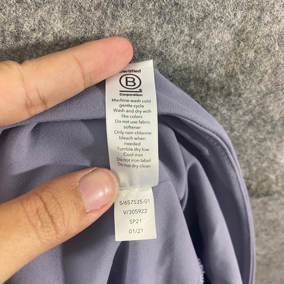 Athleta Leggings 1X Tempest Violet Elation High Rise Capri Plus Size Workout - Picture 13 of 13